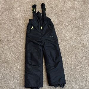 Champion Black Snow Bib with Neon Accents